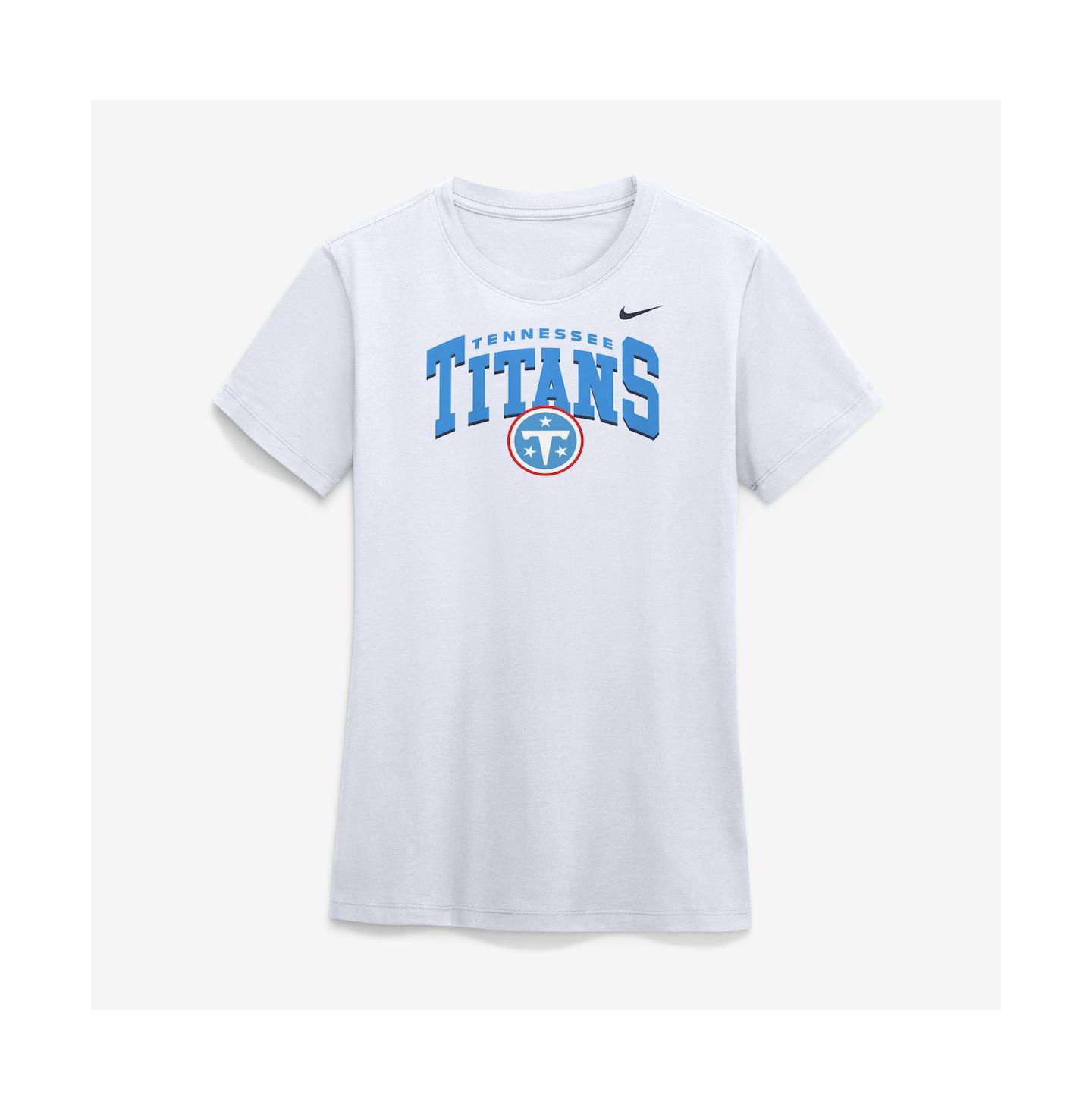 Женская футболка Nike White Tennessee Titans Arch — фото 1