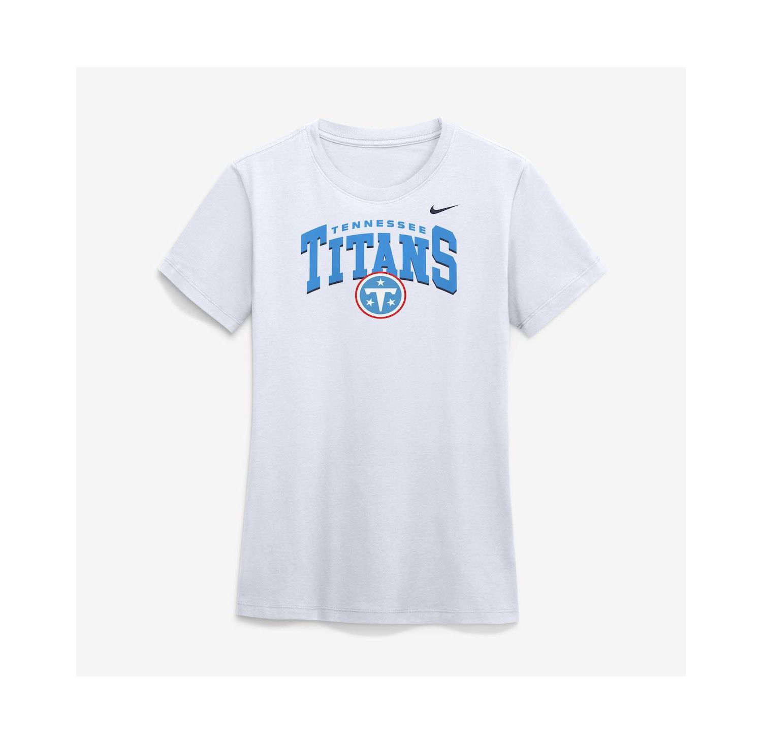 Women's White Tennessee Titans Arch T-Shirt