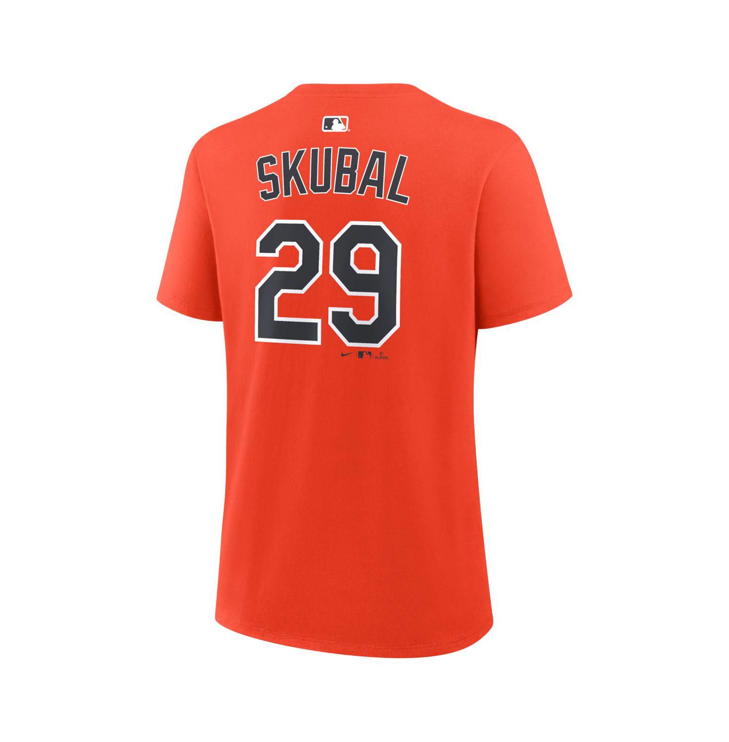 Женская футболка Nike Tarik Skubal Orange Detroit Tigers Name & Number — фото 3