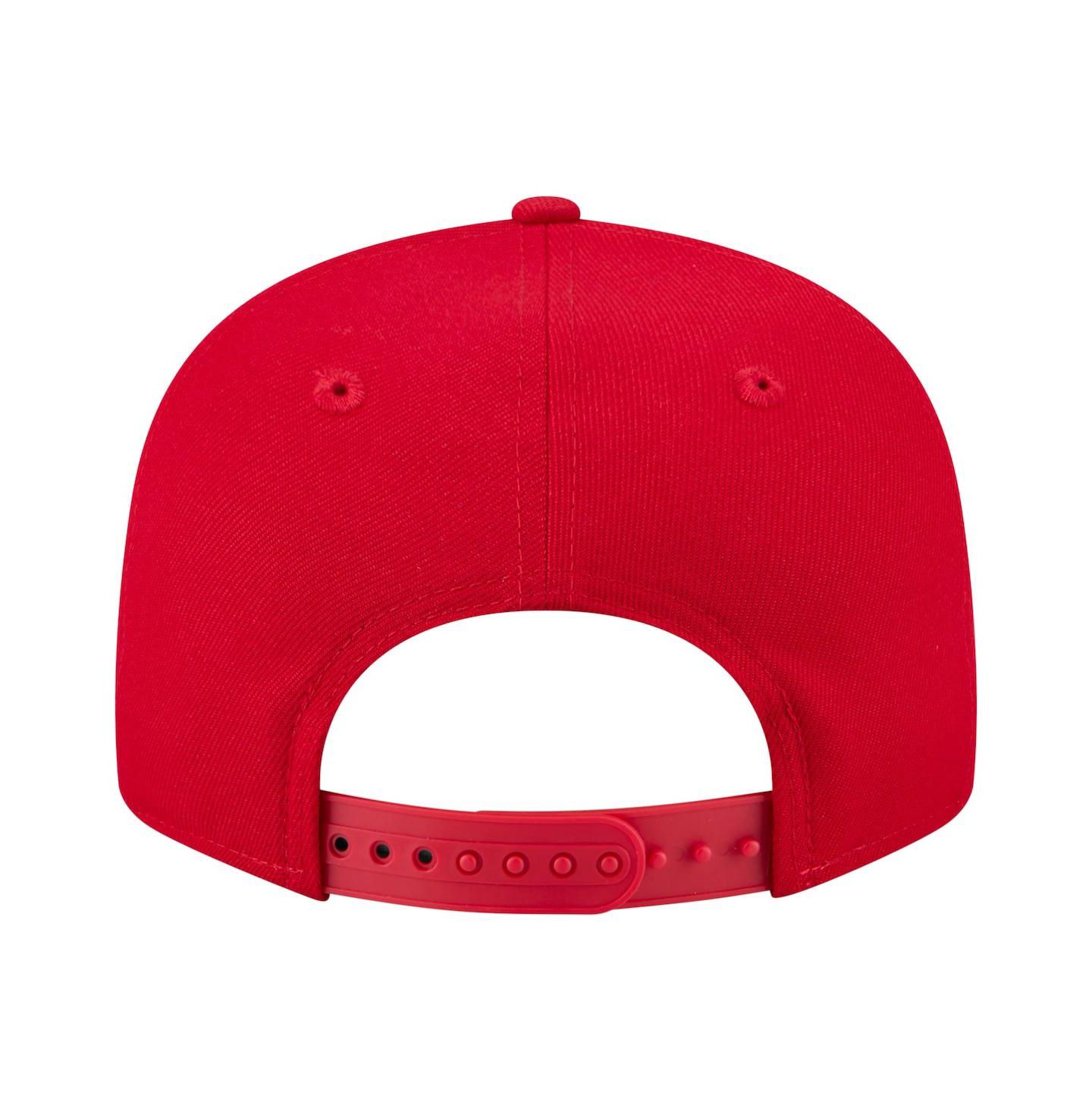 Мужская кепка New Era Red Atlanta Falcons Core Team Script 9FIFTY Snapback Hat — фото 4
