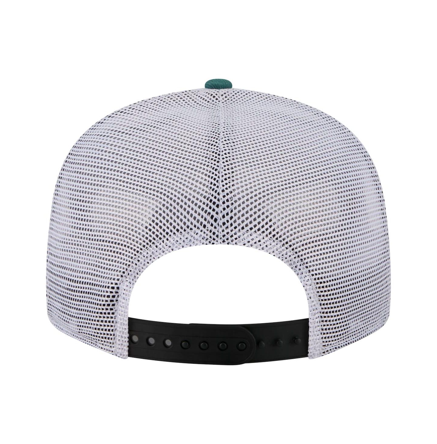 Мужская кепка New Era Midnight Green Philadelphia Eagles Core Team 9FIFTY Trucker Snapback Hat — фото 4