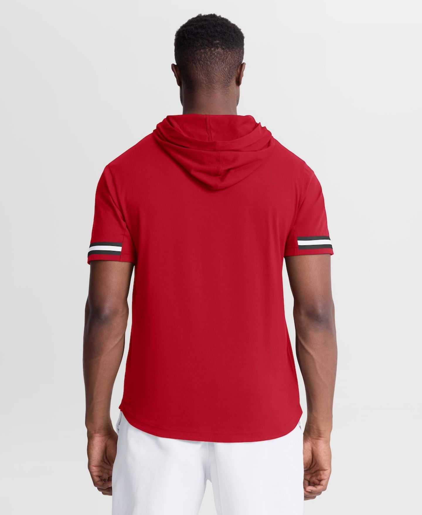 Мужская футболка Fanatics Red Tampa Bay Buccaneers Optimal Play Short Sleeve Hooded — фото 4
