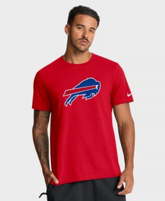 Men's Red Buffalo Bills Essential Logo T-Shirt