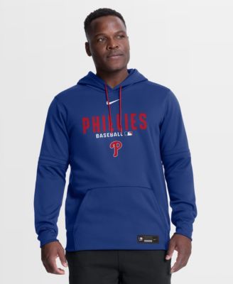 Men's Royal Philadelphia Phillies Authentic Collection Therma-FIT Hoodie