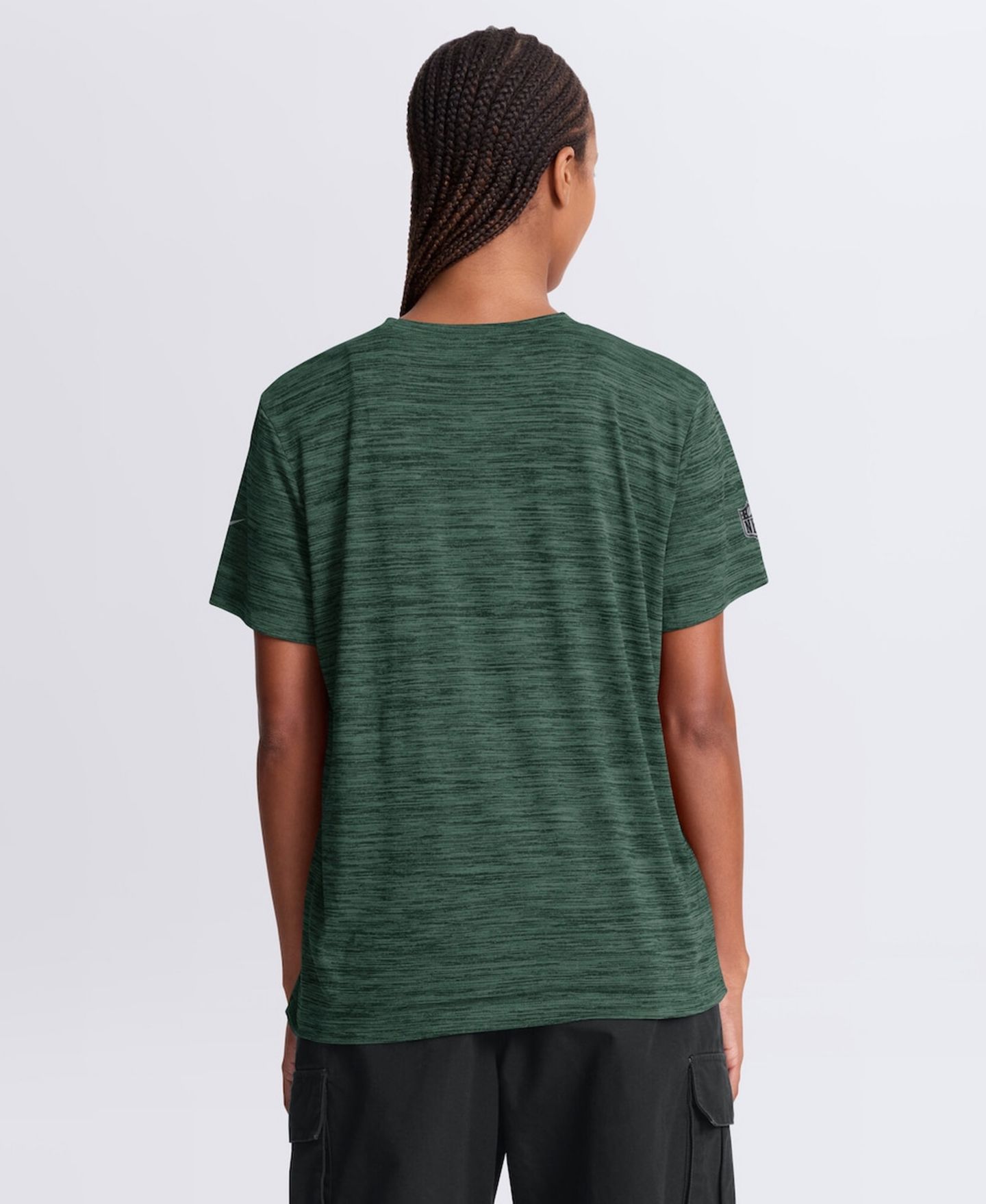 Женская футболка Nike Green Green Bay Packers Sideline Velocity Dri-FIT — фото 4