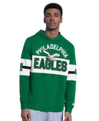 Men's Kelly Green Philadelphia Eagles Fullback Jersey Hoodie