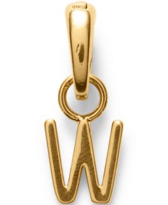 Lands End Water-Resistant Letter Charm - Letter w 25$