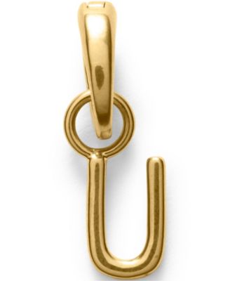 Lands' End Water-Resistant Letter Charm - Letter u