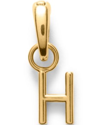 Lands End Water-Resistant Letter Charm - Letter h 25$