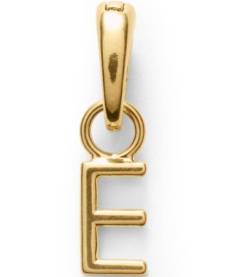Lands' End Water-Resistant Letter Charm - Letter e