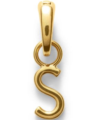 Lands' End Water-Resistant Letter Charm - Letter s