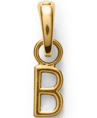 Lands' End Water-Resistant Letter Charm - Letter b