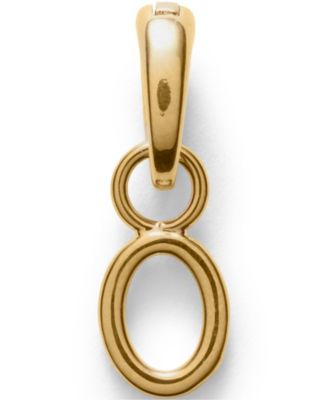 Lands' End Water-Resistant Letter Charm - Letter o