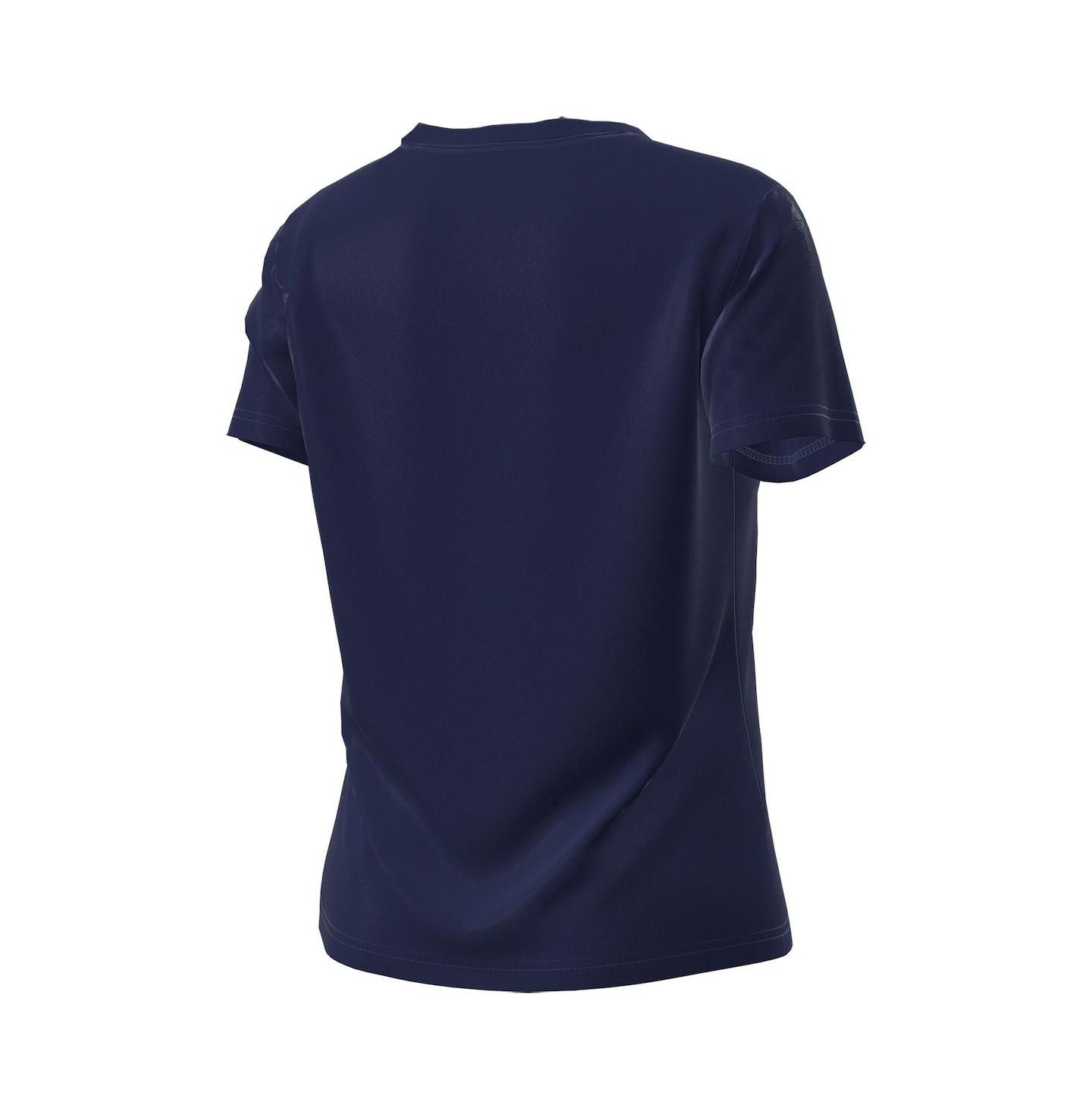 Женская футболка Under Armour Navy Notre Dame Fighting Irish Golfing Leprechaun Tech Stretch — фото 2