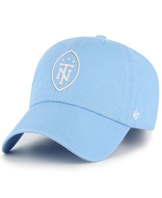 Men's Light Blue Tennessee Titans Secondary Logo Clean Up Adjustable Hat