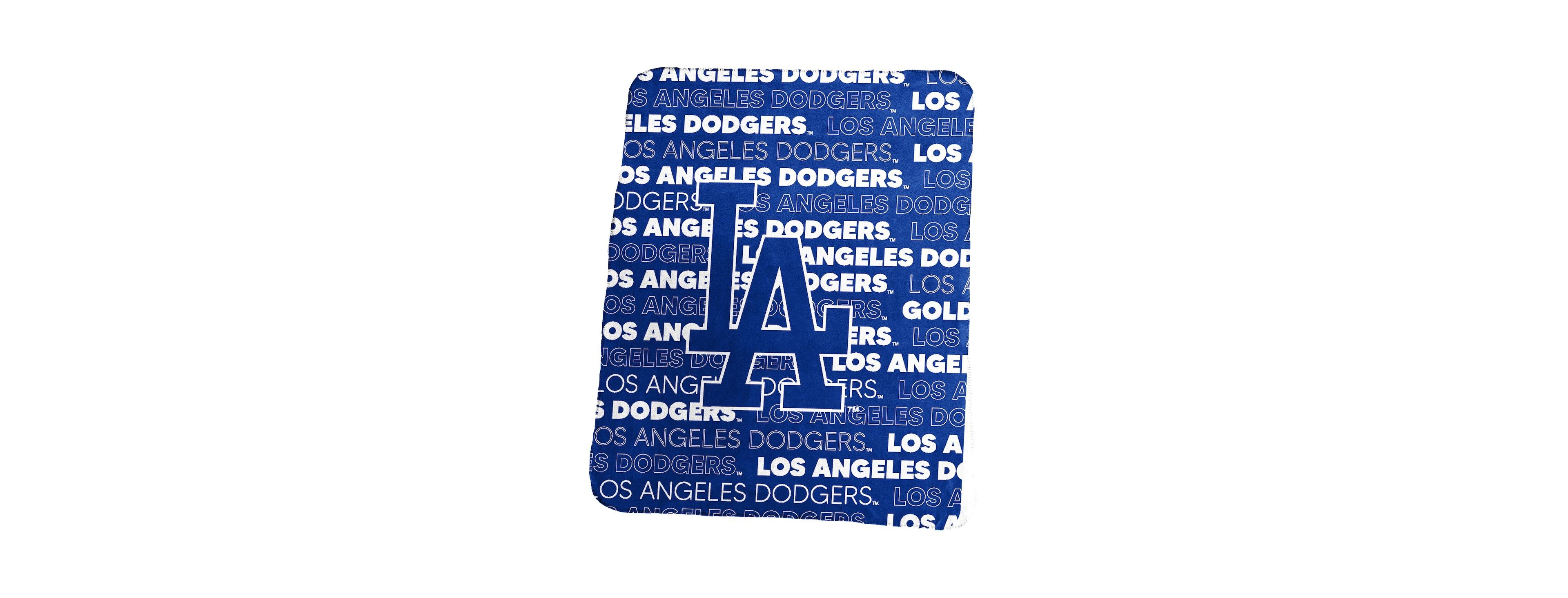 Logo Brands Los Angeles Dodgers 50" x 60" Classic Fleece Throw Blanket