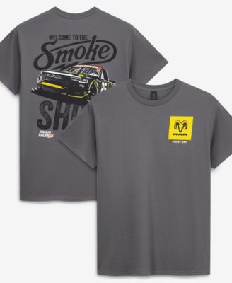 Men's x Ram Gray Tony Stewart 25 Smoke Show T-Shirt
