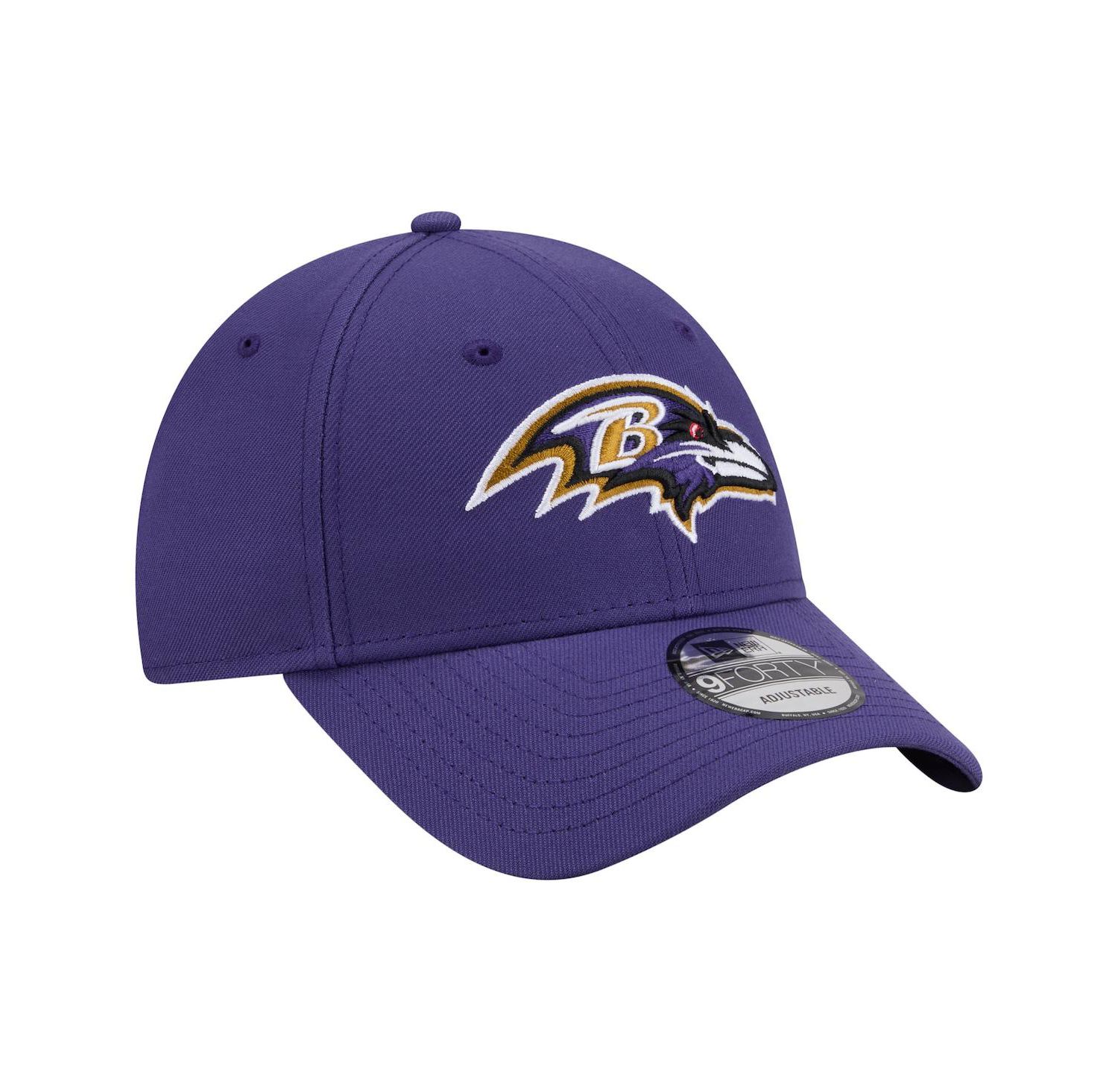 Men's Purple Baltimore Ravens Core Team 9FORTY Adjustable Hat