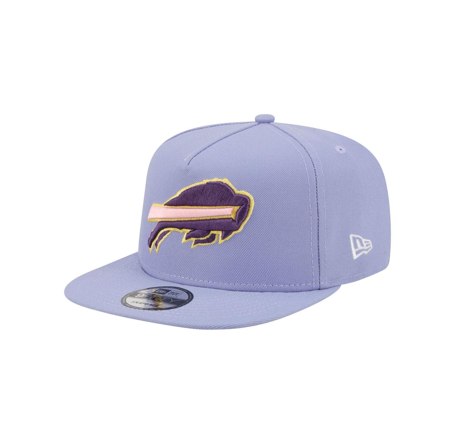Men's Lavender Buffalo Bills Bloom A-Frame 9FIFTY Snapback Hat