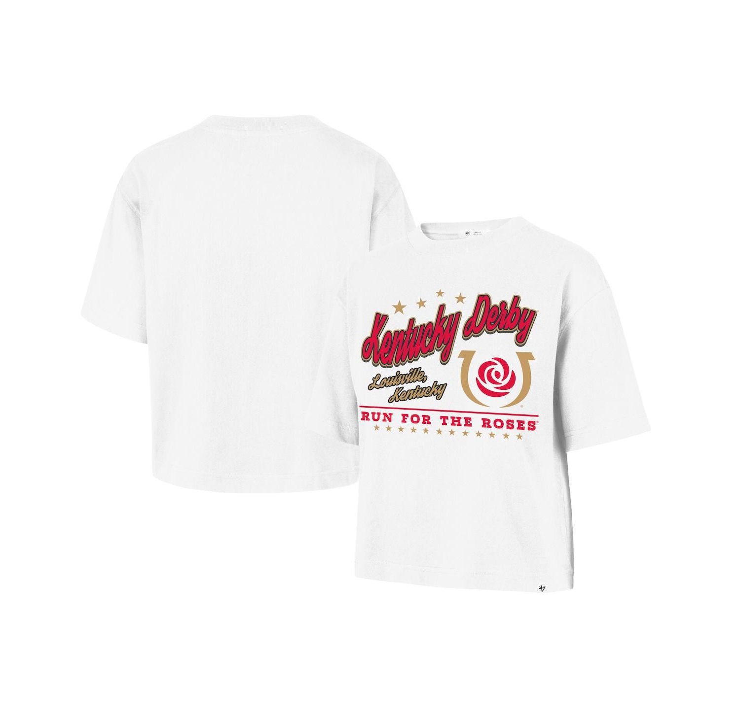Women's White Kentucky Derby Reed City T-Shirt