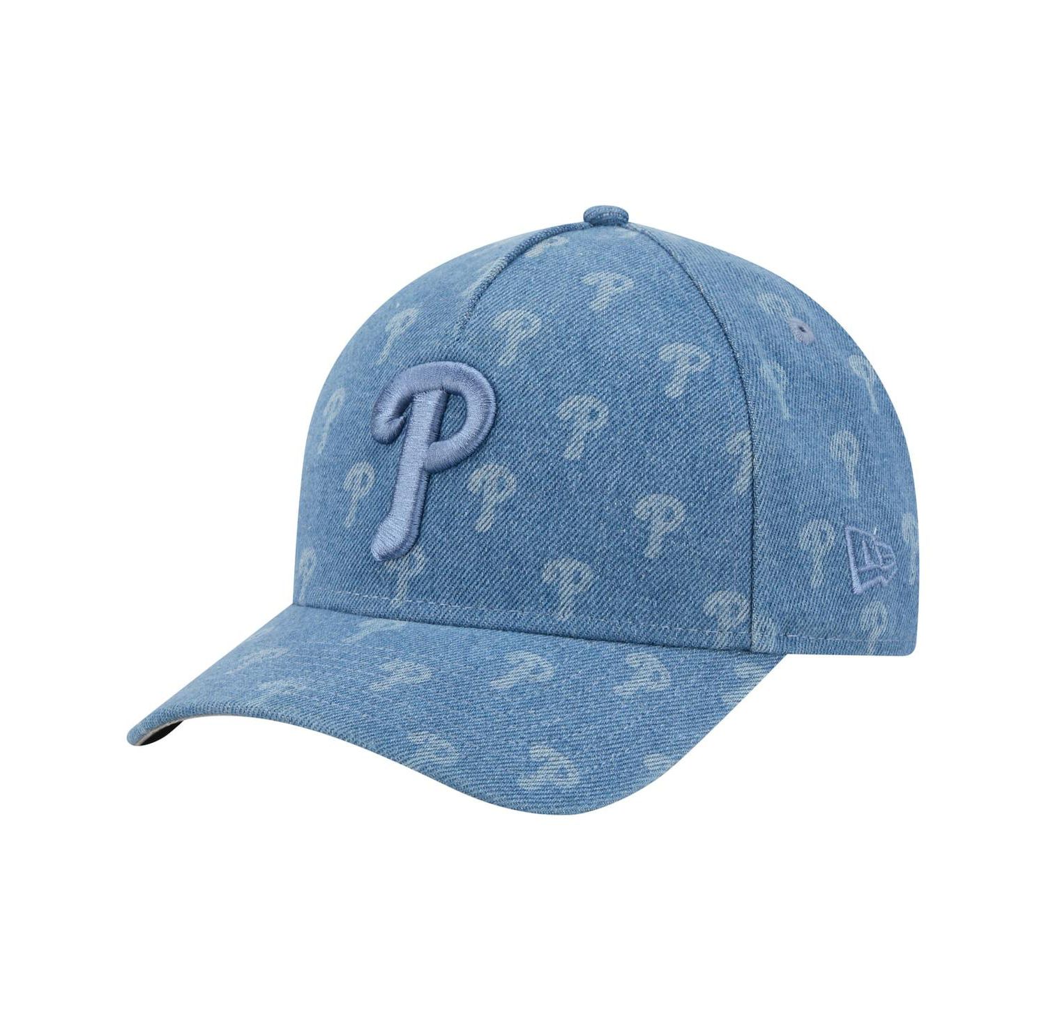 Men's and Women's Denim Philadelphia Phillies A-Frame 9FORTY Adjustable Hat