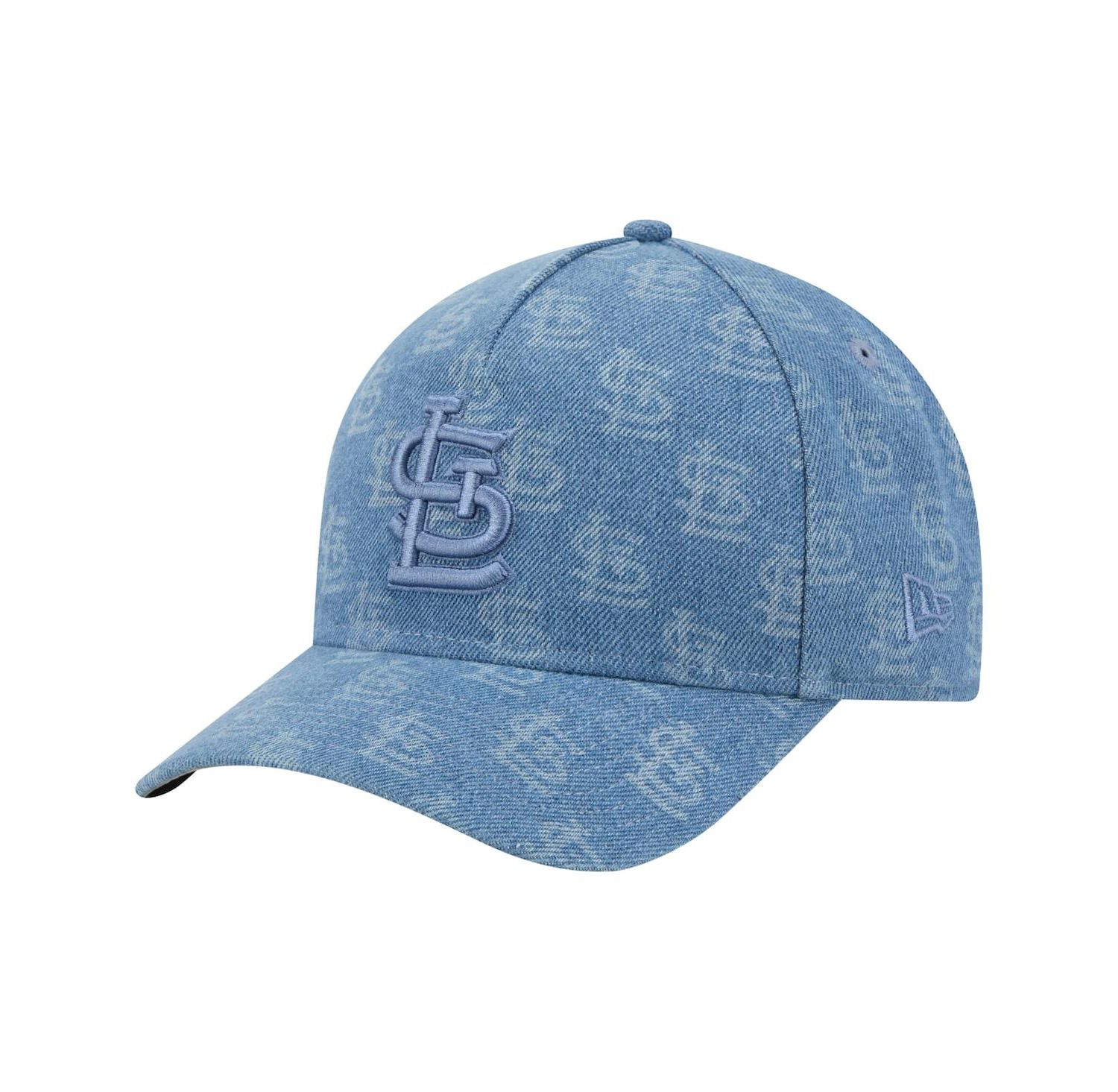 Men's and Women's Denim St. Louis Cardinals A-Frame 9FORTY Adjustable Hat