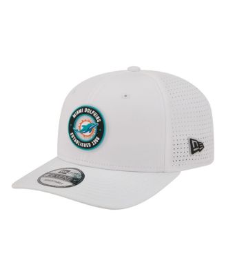 Men's White Miami Dolphins COOLERA 9SEVENTY Adjustable Hat