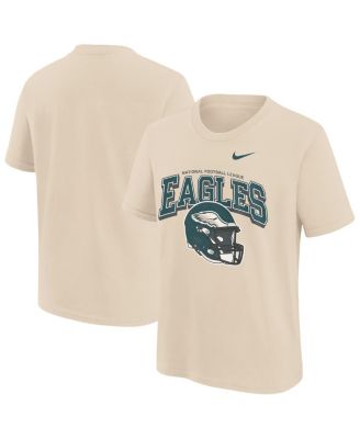 Big Boys and Girls Natural Philadelphia Eagles Easy Lane T-Shirt