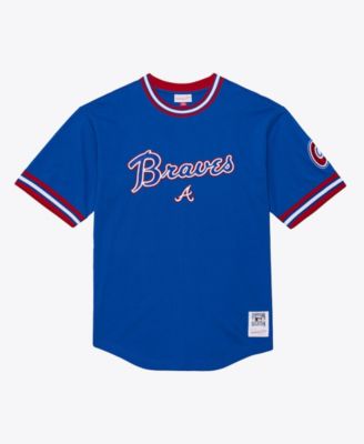 Men's Royal Atlanta Braves Wild Pitch Ringer T-Shirt