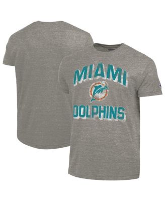 Men's Charcoal Miami Dolphins Ultimate Tri-Blend T-Shirt