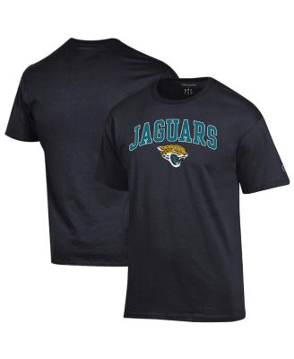 Men's Black Jacksonville Jaguars Arch Over Logo T-Shirt