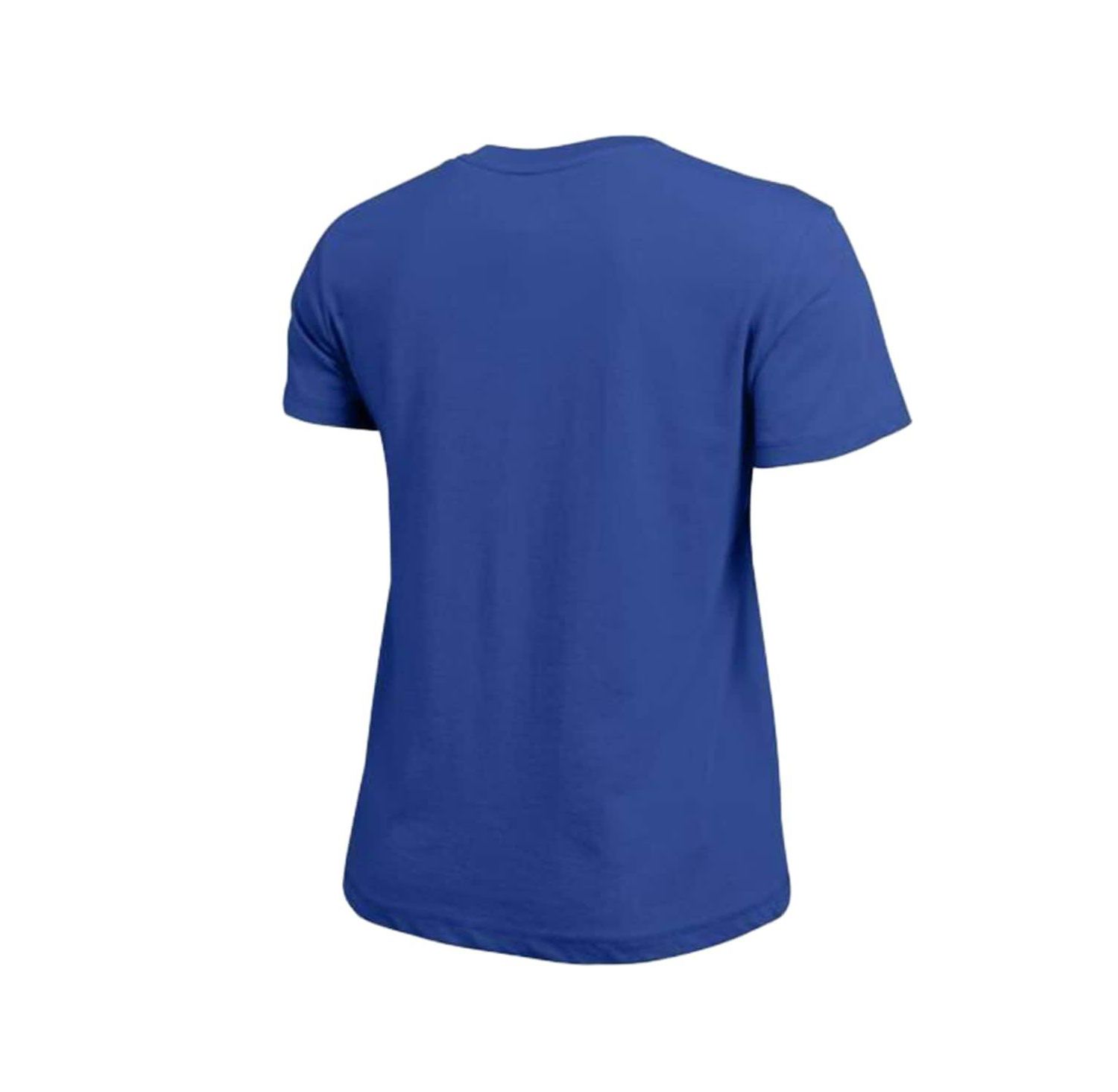 Women's Royal Seattle Seahawks Logo T-Shirt