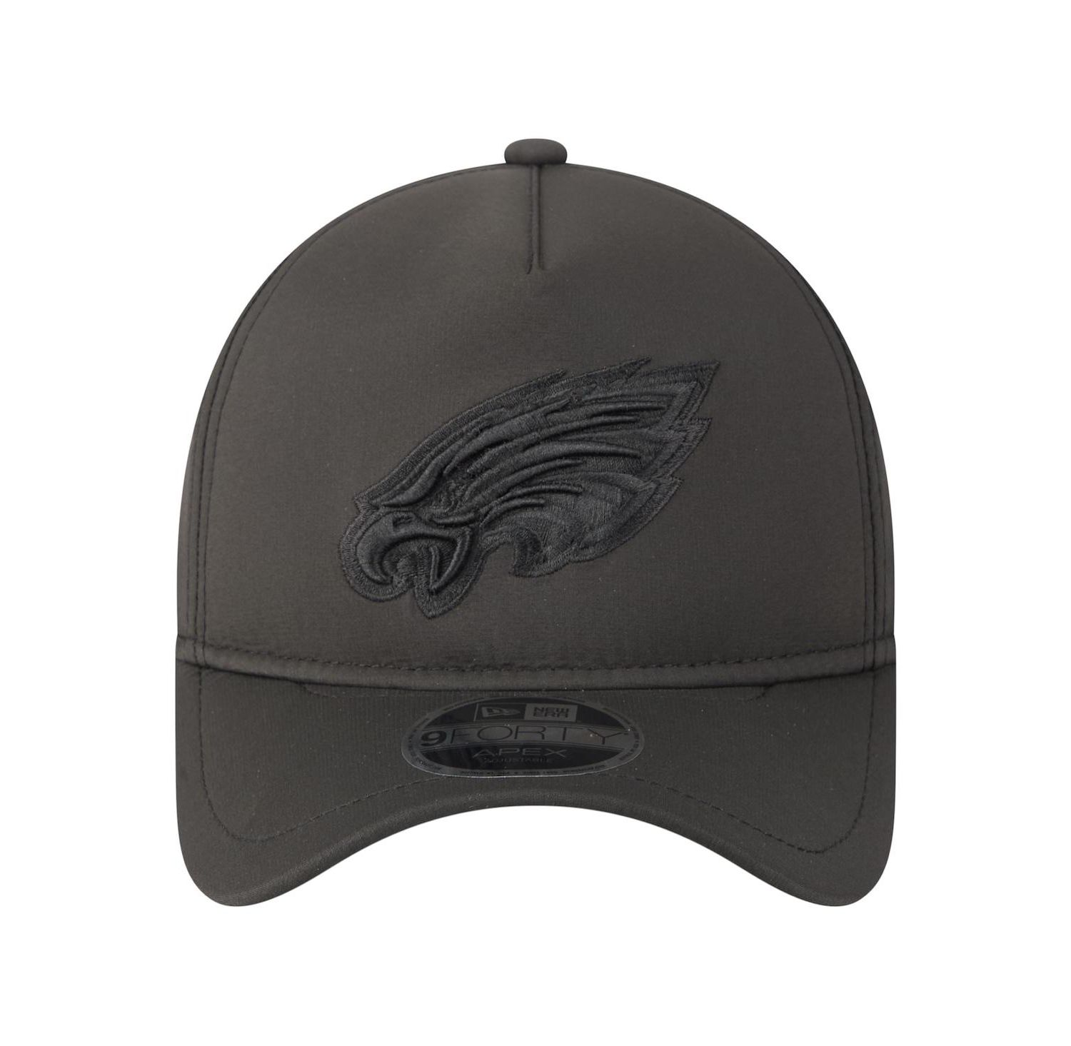 Men's Black Philadelphia Eagles Apex 9FORTY Adjustable Hat