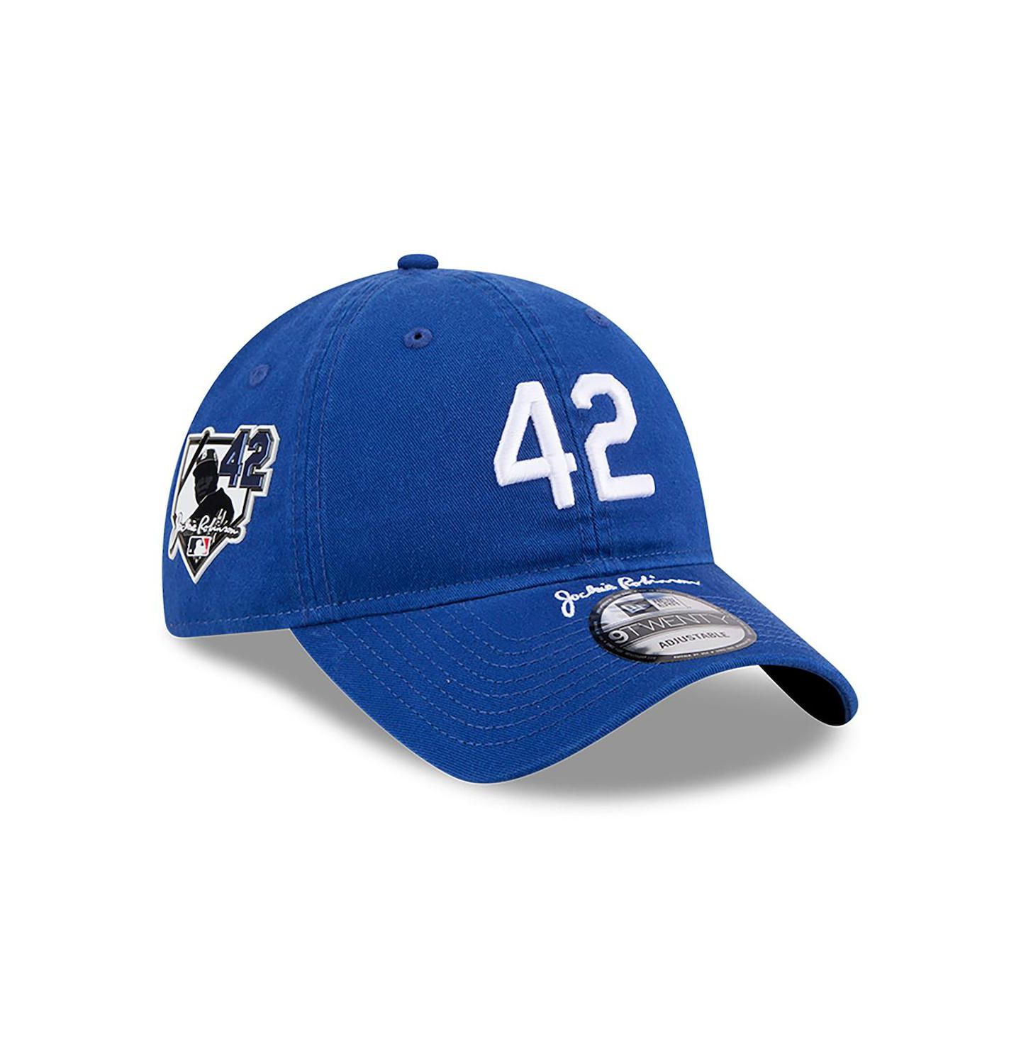 Детская кепка New Era Royal Chicago Cubs 2026 Jackie Robinson Day 9TWENTY Adjustable Hat — фото 1