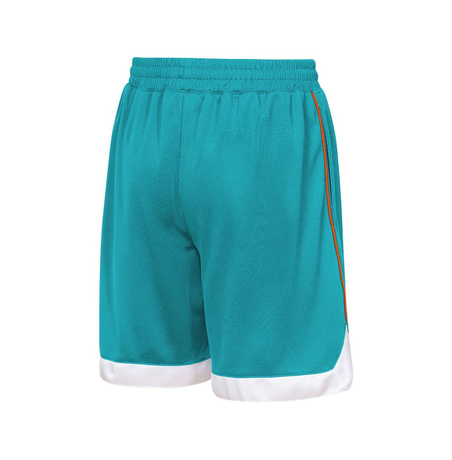 Детские шорты Outerstuff Aqua Miami Dolphins All Star Mesh — фото 2