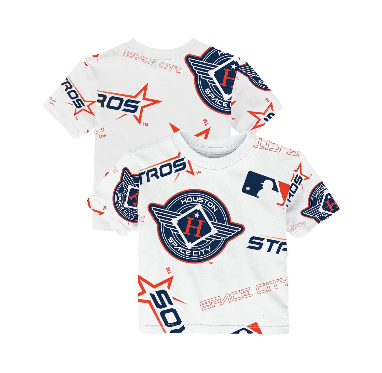 Baby Boys and Girls White Houston Astros Game Day T-Shirt