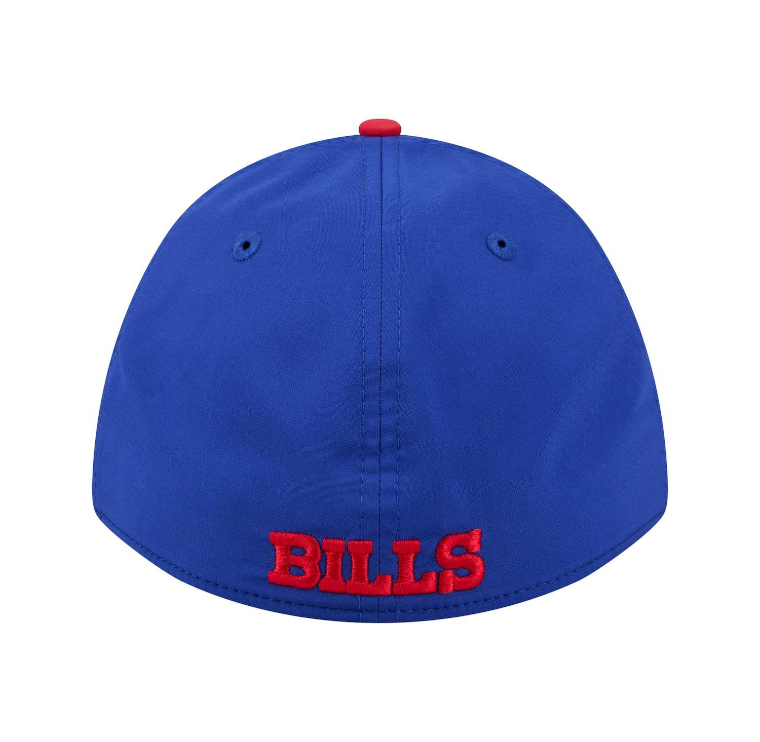 Men's Royal/Red Buffalo Bills Rope M-Crown A-Frame 39THIRTY Flex Hat