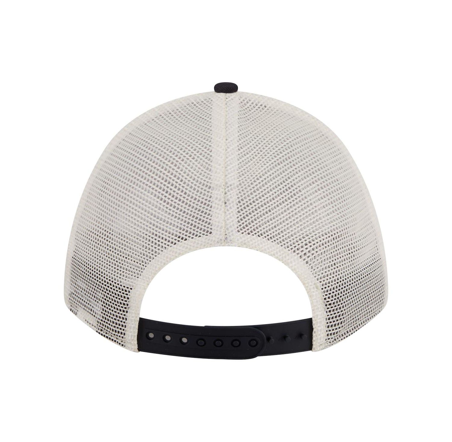 Women's Light Beige/Navy New York Yankees Retro 9FORTY M-Crown A-Frame Trucker Adjustable Hat