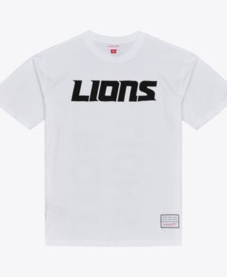 Men's White Detroit Lions Monochrome T-Shirt