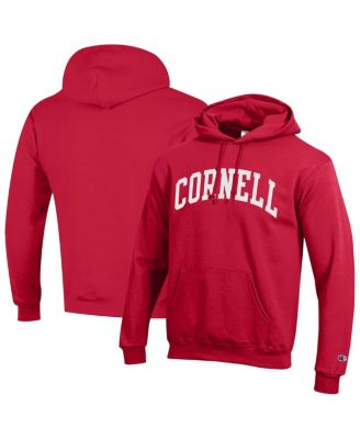 Men's Red Cornell Big Red Basic Arch Fleece Pullover Hoodie