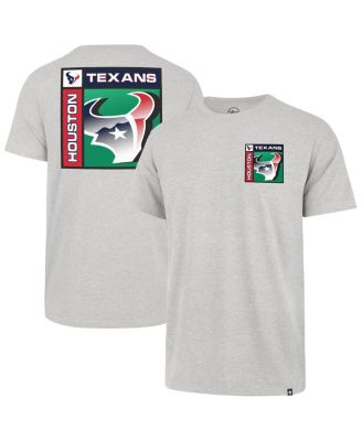 Men's Gray Houston Texans Chrome Plate Franklin T-Shirt