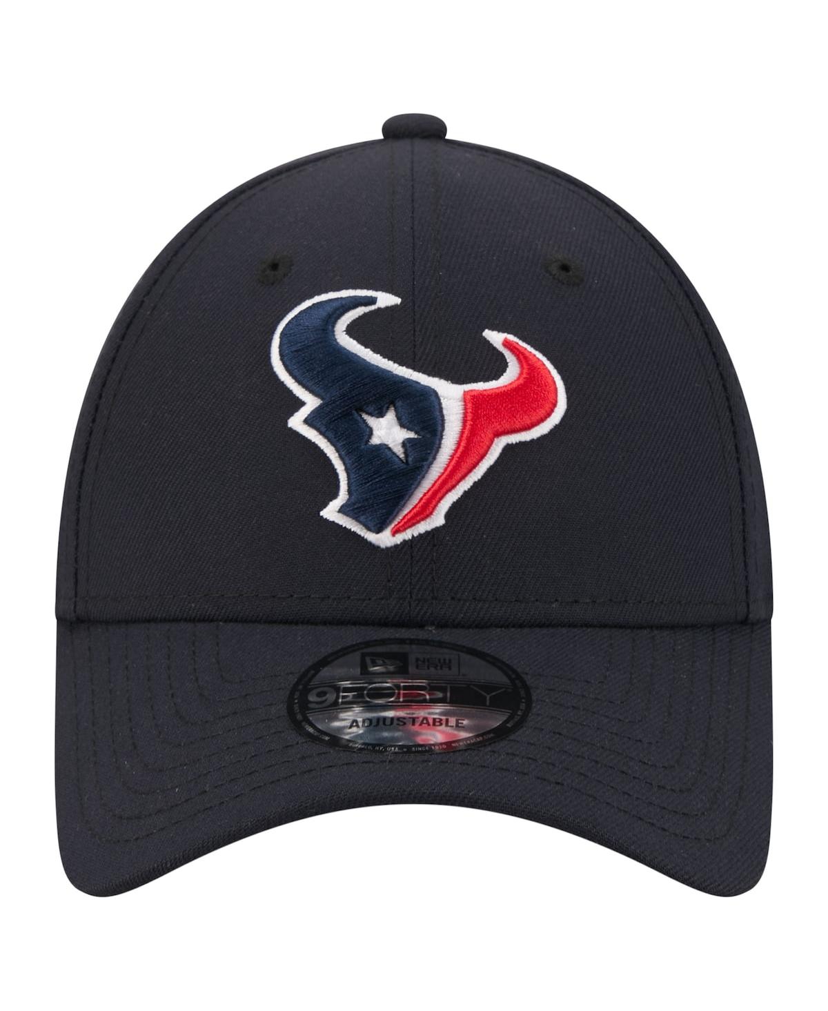 New Era Men's Navy Houston Texans Core Team 9FORTY Adjustable Hat