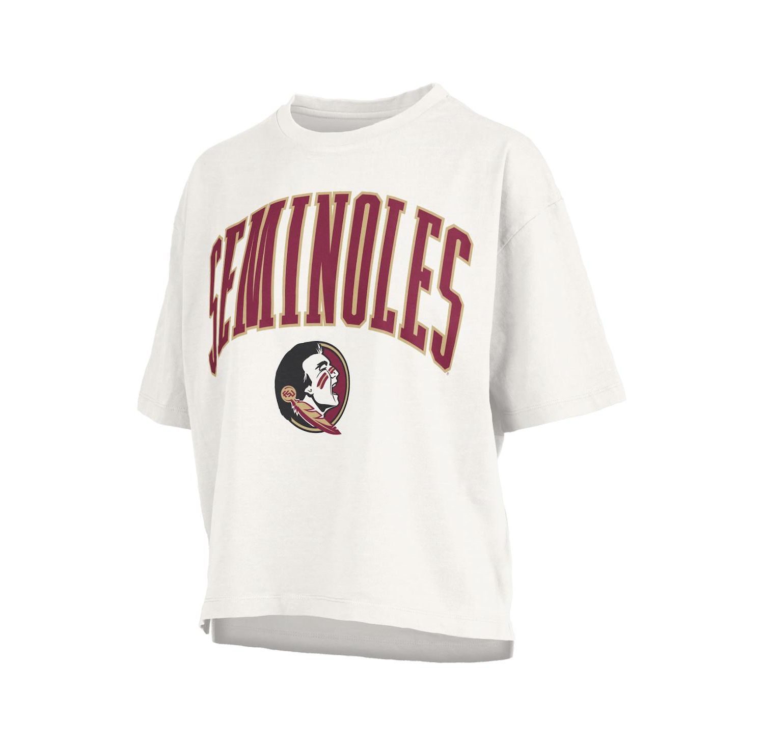 Women's White Florida State Seminoles Nelson T-Shirt
