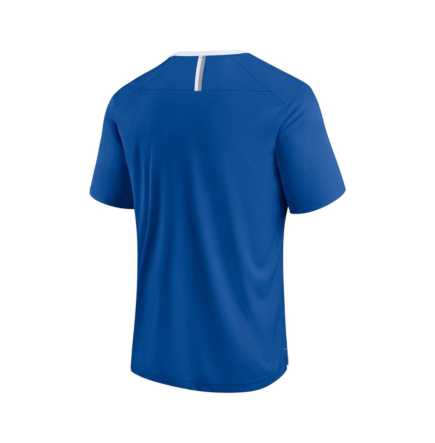 Мужская футболка Fanatics Royal Indianapolis Colts Defender Fade Slant — фото 2
