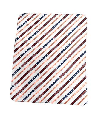 Chicago Bears 50" x 60" Classic Vertical Stripe Fleece Throw Blanket