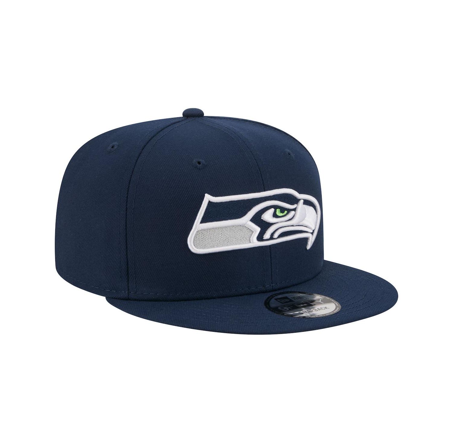 Men's Navy Seattle Seahawks 9FIFTY Snapback Hat