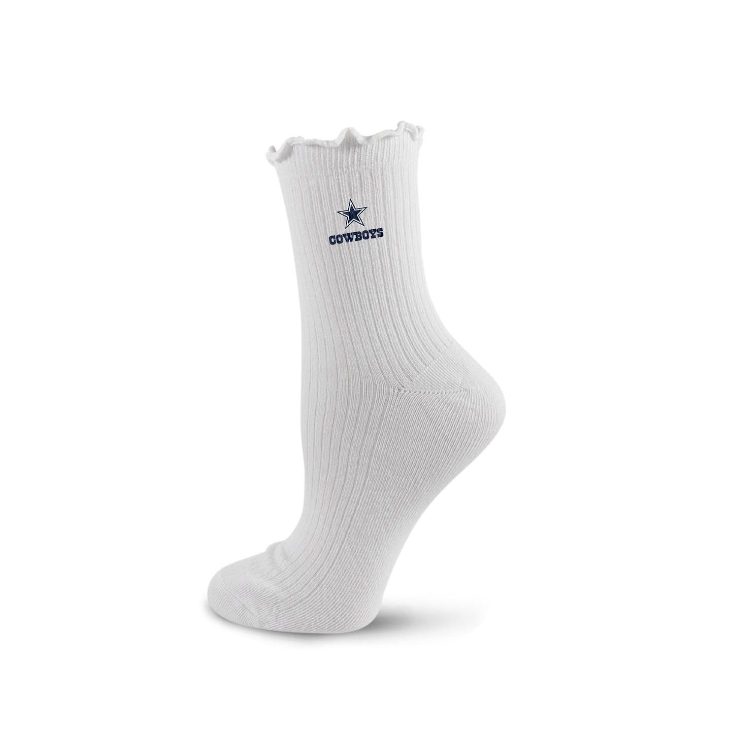 Носки Dallas Cowboys Lettuce, укороченные — Pro Compression — фото 1