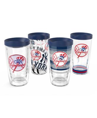 New York Yankees 4 Pack 16oz. Classic Tumbler
