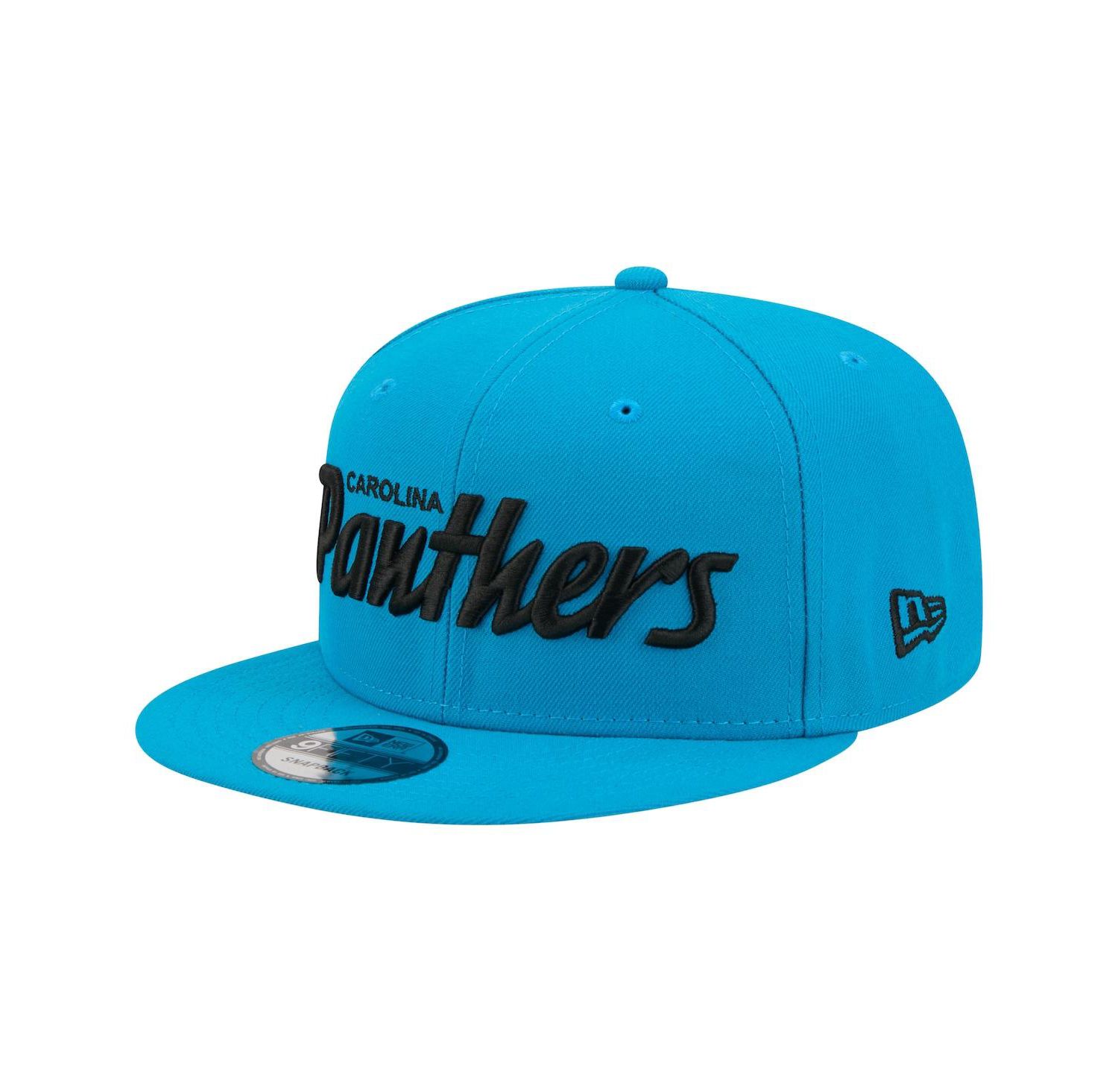 Men's Blue Carolina Panthers Core Team Script 9FIFTY Snapback Hat