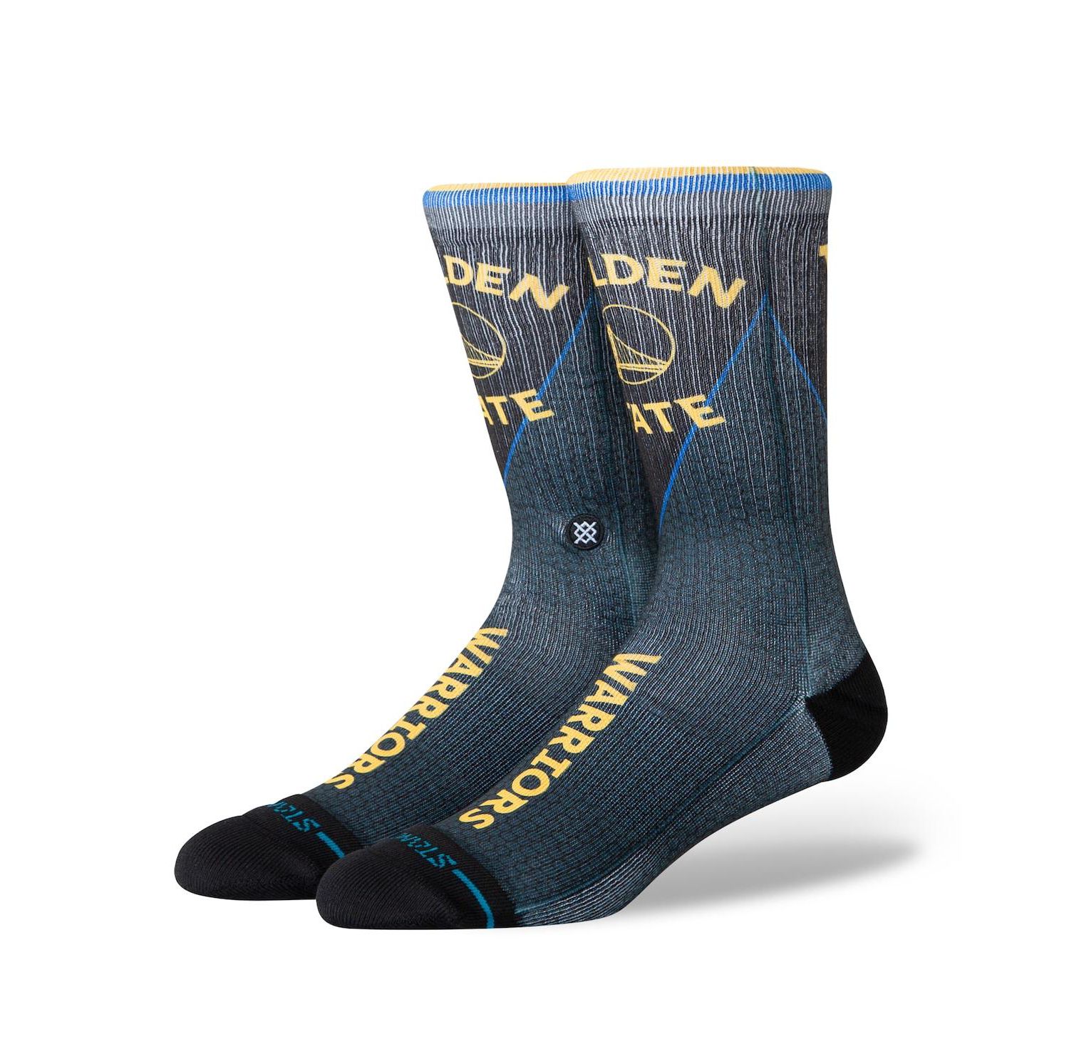 Golden State Warriors 2025/26 Statement Edition Crew Socks